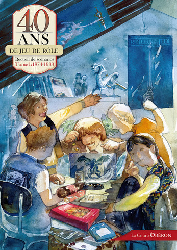 plusieurs personnes autour d'une table qui jouent au jeu de rôle